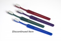 38-Tuft Adult Compact Toothbrush with Angled Neck and Extra Soft Bristles